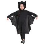 Halloween Costume Children Jumpsuit Bat Style Cosplay Costumes Stage Suit Size:S, Suggested Height:105-115cm, Size: S Children