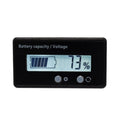 H6133 12V-84V Lead-acid Battery Voltage Tester Percentage Voltmeter Gauge Lithium Battery Status Monitor, 12V-84V White Light, 12V-84V Blue Light, 12V-84V Green Light 12V-84V White Light White Light