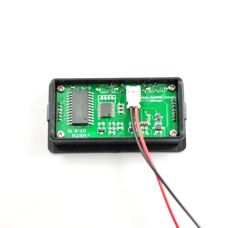 H6133 12V-84V Lead-acid Battery Voltage Tester Percentage Voltmeter Gauge Lithium Battery Status Monitor, 12V-84V White Light, 12V-84V Blue Light, 12V-84V Green Light