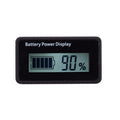H5 12V-48V Lead-acid Battery Voltage Tester Percentage Voltmeter Gauge Lithium Battery Status Monitor, 12V-48V White Light, 12V-48V Blue Light, 12V-48V Green Light – Durable Build, Easy to Use 12V-48V White Light White Light