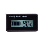 H5 12V-48V Lead-acid Battery Voltage Tester Percentage Voltmeter Gauge Lithium Battery Status Monitor, 12V-48V White Light, 12V-48V Blue Light, 12V-48V Green Light – Durable Build, Easy to Use 12V-48V White Light White Light