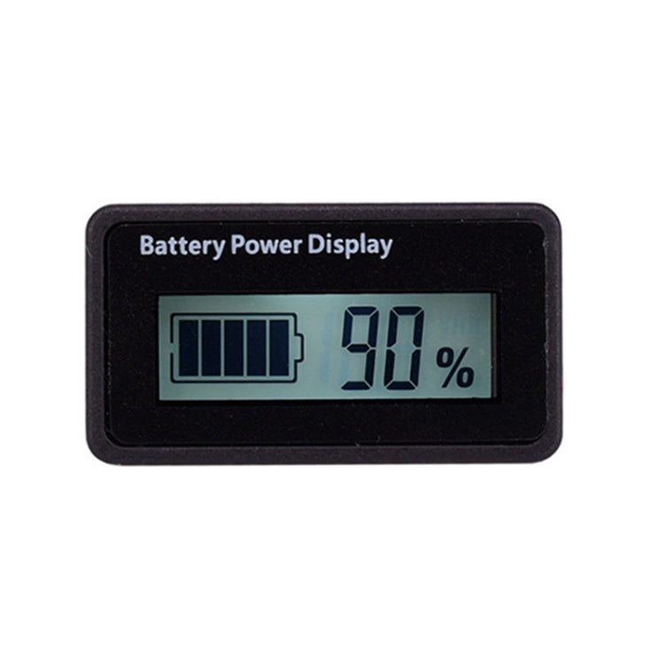 H5 12V-48V Lead-acid Battery Voltage Tester Percentage Voltmeter Gauge Lithium Battery Status Monitor, 12V-48V White Light, 12V-48V Blue Light, 12V-48V Green Light – Durable Build, Easy to Use 12V-48V White Light White Light