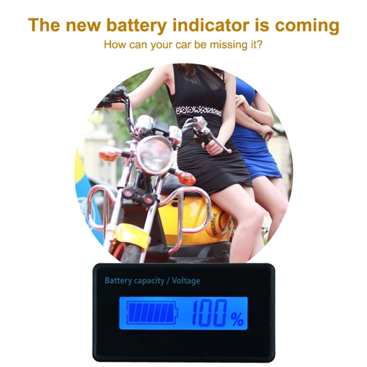 H5 12V-48V Lead-acid Battery Voltage Tester Percentage Voltmeter Gauge Lithium Battery Status Monitor, 12V-48V White Light, 12V-48V Blue Light, 12V-48V Green Light – Durable Build, Easy to Use