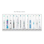 4 PCS Replacement Brush Heads for Philips Electric Toothbrush – Durable Build, Easy to Use
