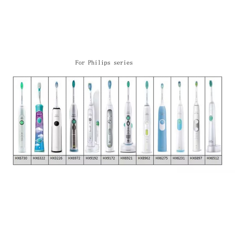 4 PCS Replacement Brush Heads for Philips Electric Toothbrush – Durable Build, Easy to Use