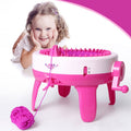 40 Needles DIY Children Knitting Machine Children Knitting Toy – Durable Build, Easy to Use Default Title