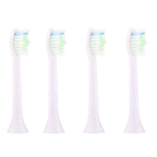 4 PCS HX6064 Replacement Brush Heads for Philips Sonicare Electric Toothbrush, HX6064 HX6064
