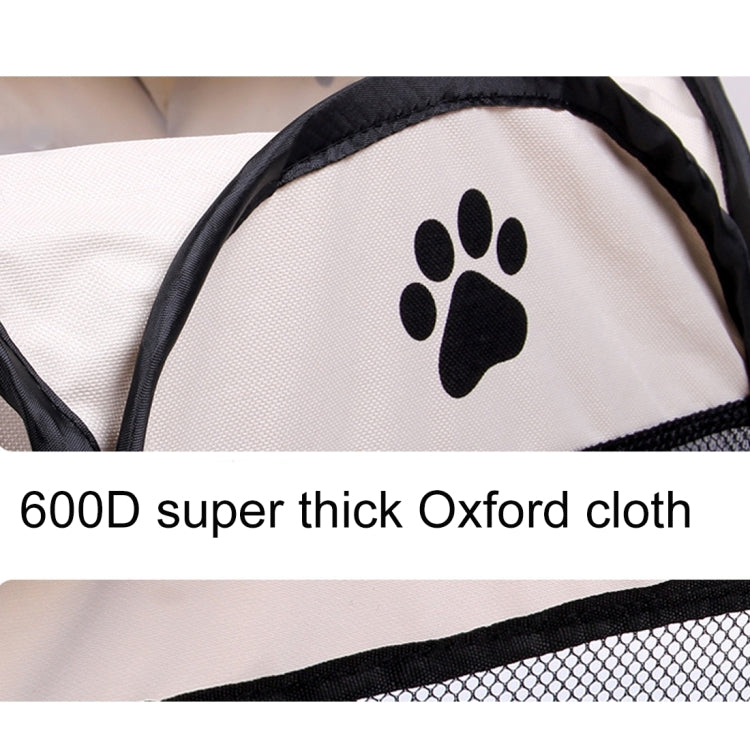 Fashion Oxford Cloth Waterproof Dog Tent Foldable Octagonal Outdoor Pet Fence, M, Size: 91 x 91 x 58cm, Size: M (Yellow), Size: M (Red), Size: M (Magenta), Size: M (Blue), Size: M (Coffee)