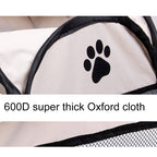 Fashion Oxford Cloth Waterproof Dog Tent Foldable Octagonal Outdoor Pet Fence, M, Size: 91 x 91 x 58cm, Size: M (Yellow), Size: M (Red), Size: M (Magenta), Size: M (Blue), Size: M (Coffee)