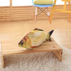 Simulation Fish Toy Funny Cat Toy Fish Stuff Scratching Post Board Toy, Small Size: 21.5 x 8.0 x 5.0cm, Size: 21.5x8.0x5.0cm