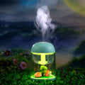 Imycoo WT602 2W Portable Mini Micro Landscape Design USB Charge Aromatherapy Air Humidifier with LED Colorful Light, Water Tank Capacity: 180ml, DC 5V Blue