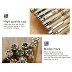 2 PCS Archival Pigment Ink Drawing Fineliner Pens Nib Manga Micron Pen, 0.25mm, 0.3mm, 0.35mm, 0.45mm, 0.5mm