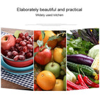 Creative Folding Vegetables Fruits Storage Basket Organizer Drain Basket, L, Size: 29.5*23.5*10cm, Size: L – Durable Build, Easy to Use