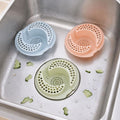 3 PCS Anti Clogging Kitchen Sink Strainer Stopper Filter Drainers Drain Cover Floor Waste Stopper Drain, Size: 11 x 3.9cm, Random Color Delivery, Waste Stopper Drain – Durable Build, Easy to Use Waste Stopper Drain