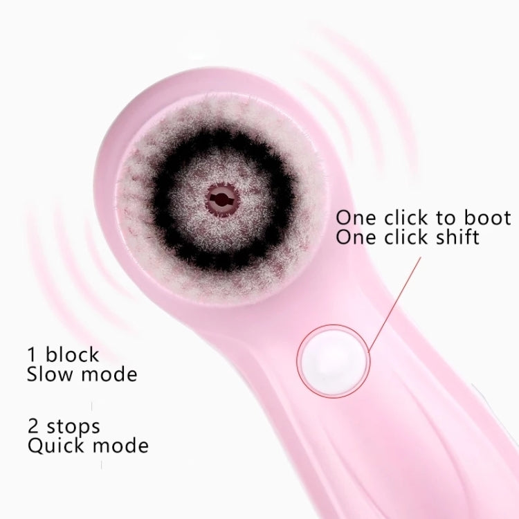 1.2W USB Charging Electronic Cleaning Face Beauty Instrument Pores Nose Blackhead Facial Cleansing Brush, 6 in 1 – Durable Build, Easy to Use