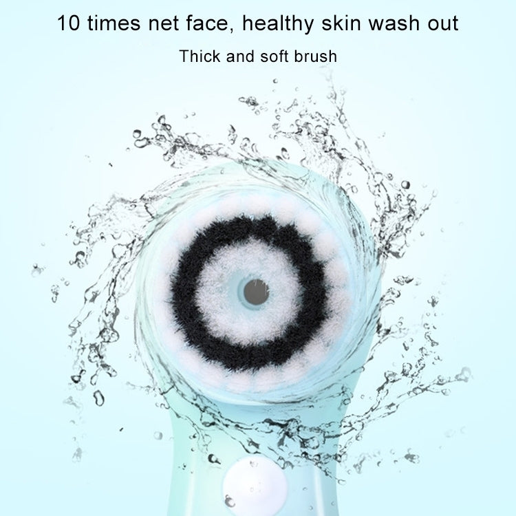 1.2W USB Charging Electronic Cleaning Face Beauty Instrument Pores Nose Blackhead Facial Cleansing Brush, 6 in 1 – Durable Build, Easy to Use