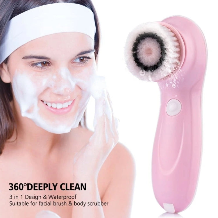 1.2W USB Charging Electronic Cleaning Face Beauty Instrument Pores Nose Blackhead Facial Cleansing Brush, 6 in 1 – Durable Build, Easy to Use
