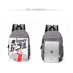 Universal Multi-Function Canvas Cloth Laptop Computer Shoulders Backpack Students Bag for 13-15 inch, Size: 36x25x10cm – Durable Build, Easy to Use