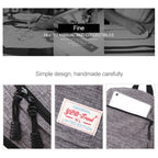 Universal Multi-Function Canvas Cloth Laptop Computer Shoulders Backpack Students Bag for 13-15 inch, Size: 36x25x10cm – Durable Build, Easy to Use