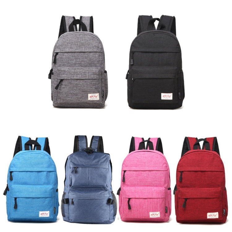 Universal Multi-Function Canvas Cloth Laptop Computer Shoulders Backpack Students Bag for 13-15 inch, Size: 36x25x10cm – Durable Build, Easy to Use