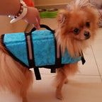 Pet Saver Dog Reflective Stripes Life Vest Jacket for Swimming Boating Surfing, Size: S, Size: S – Durable Build, Easy to Use