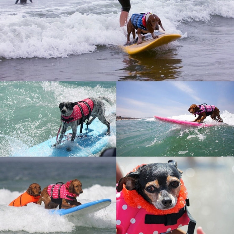 Pet Saver Dog Reflective Stripes Life Vest Jacket for Swimming Boating Surfing, Size: S, Size: S – Durable Build, Easy to Use