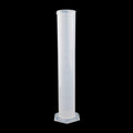 1000mL PP Plastic Spout Graduation Measuring Cylinder with Hexagonal Base, 1000ml 1000ml