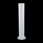 1000mL PP Plastic Spout Graduation Measuring Cylinder with Hexagonal Base, 1000ml 1000ml