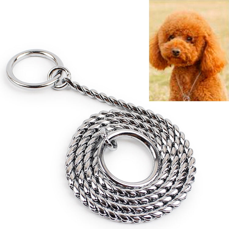 50cm x 4mm Pet P Chain Pet Collars Pet Neck Strap Dog Neckband Snake Chain Dog Chain Dog Collar, 50cm x 4mm 50cm x 4mm