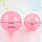 Pet Small Toy Hamster Ball Toy No Bracket, Random Color Delivery, Size: L, Diameter: 14.5cm, Size: L, Diameter: 14.5cm