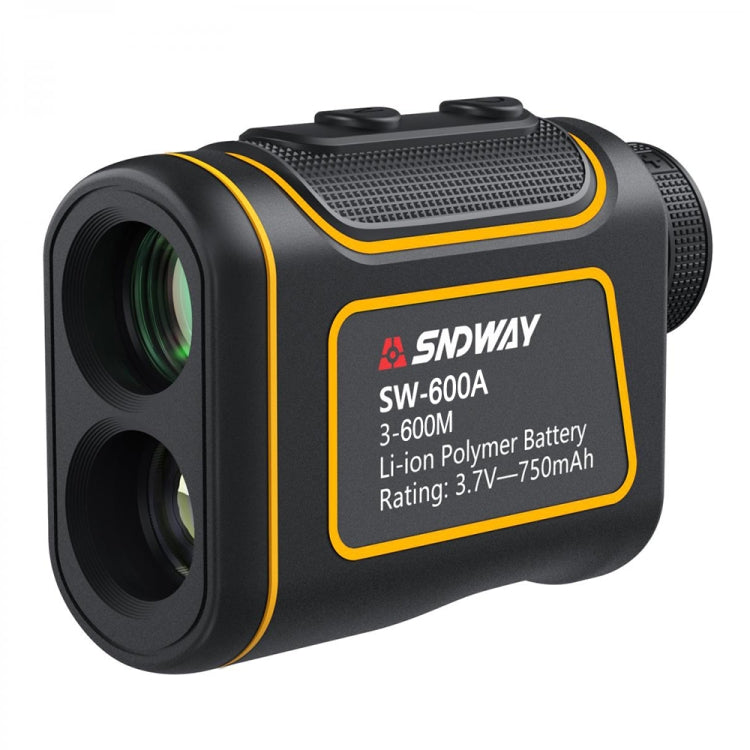 SNDWAY SW600A Handheld Outdoor Waterproof Telescope Range Finder Distance Measurer, 600m, 600m 600m