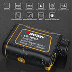 SNDWAY SW600A Handheld Outdoor Waterproof Telescope Range Finder Distance Measurer, 600m, 600m