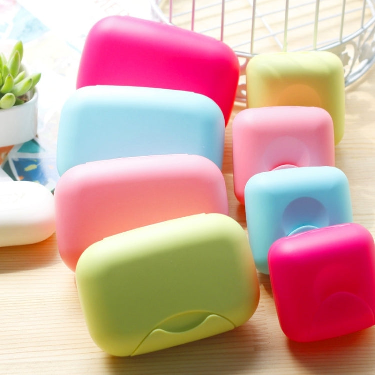 Home Travel Soap Box Lock Sealed Waterproof Leakproof Soap Holder Case with Cover Soap Dishes Container,Random Color Delivery,Large,Size:12x8x4cm, 12x8x4cm – Waterproof