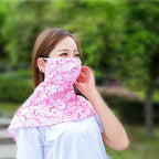 Summer Scarves Anti-UV Mask Riding Neck Protector Breathe freely Outdoor Sunscreen Mask,Random Color Delivery, Anti-UV Mask Anti-UV Mask