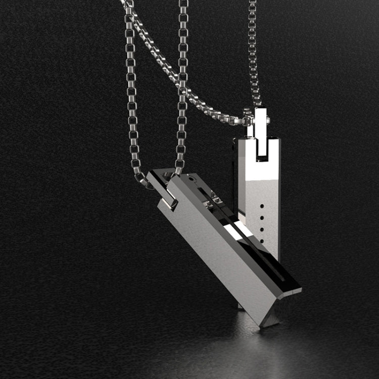Metal Screwless Magnetic Pendant Necklace for Fitbit Flex 2, Host not Included – Magnetic
