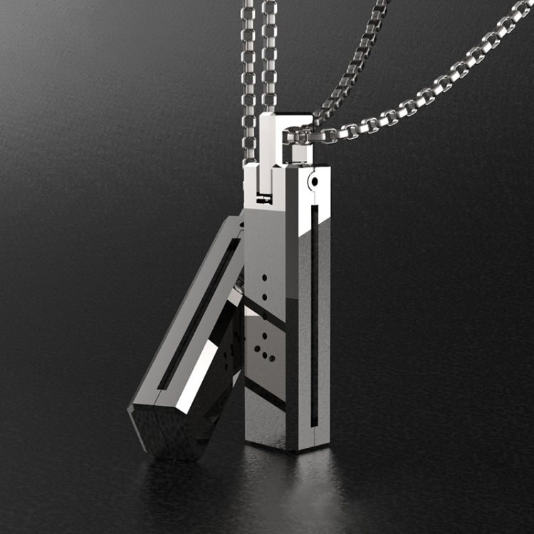 Metal Screwless Magnetic Pendant Necklace for Fitbit Flex 2, Host not Included – Magnetic