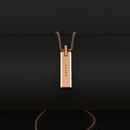 Metal Screwless Magnetic Pendant Necklace for Fitbit Flex 2, Host not Included – Magnetic Gold