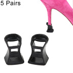 5 Pairs Hard Wearing Anti-slip PVC StoppersShoes High Heel Cover Protectors, Size: M ,Random Color Delivery, Size: M Size: M