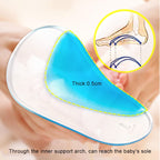2 Pairs Kids Gel Insoles Orthopedic Arch Support Insoles for Child Shoes Flatfoot Corrector Pads Baby Toddler Insole, Size: L, Size: L