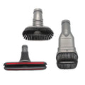 XD969 3 in 1 Round Brush + Stiff Brush + Bed Brush for Dyson Vacuum Cleaner, XD969 XD969