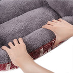 Four Seasons Genuine Warm Pet Dog Kennel Mat Teddy Pomerang Dog Mat, Size: S, 43×32×10cm, Size: S