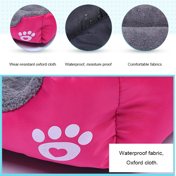 Four Seasons Genuine Warm Pet Dog Kennel Mat Teddy Pomerang Dog Mat, Size: S, 43×32×10cm, Size: S