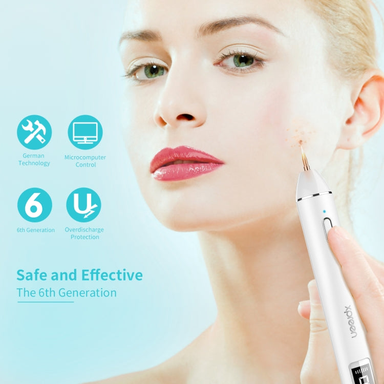 Xpreen XPRE061 Professional Dark Spot Remover Freckle Tattoo Chargeable Wart Mole Remover, with LED Screen and Spotlight – TPU
