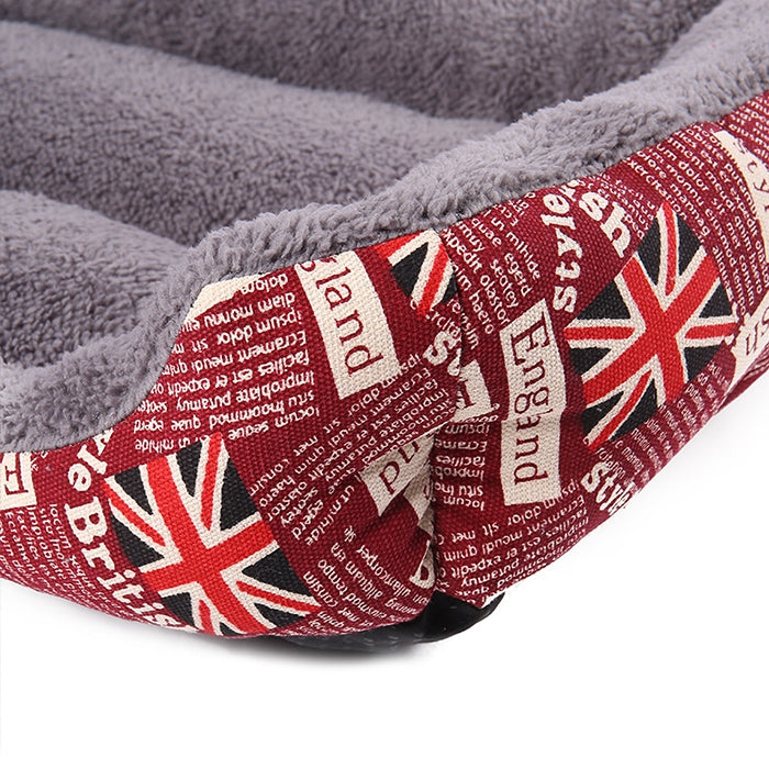Candy Color Four Seasons Genuine Warm Pet Dog Kennel Mat Teddy Dog Mat, Size: XXL, 95×72×18cm, Size: XXL