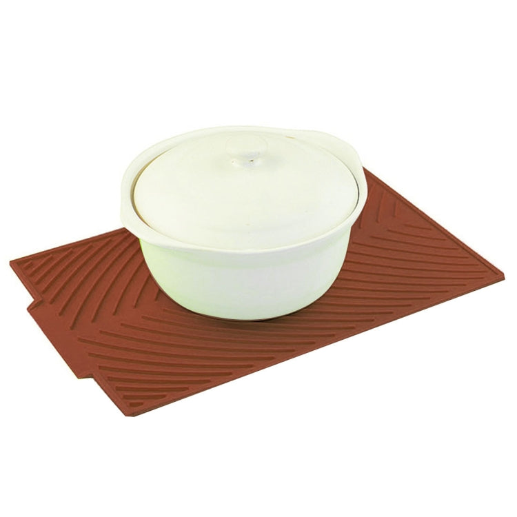 Multi-function Silicone Foldable Water Filter Mat Drain Insulation Pad Coffee