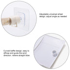 Air Conditioning Wind Deflector Shroud Bedroom Wall-Mounted Baby Universal Anti-Straight Blowing Air Conditioning Windshield, Air Conditioning Wind Deflector