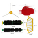 Sweeping Robot Accessories Side Brush Filter Roller Brush for iRobot 500 Series – Durable Build, Easy to Use