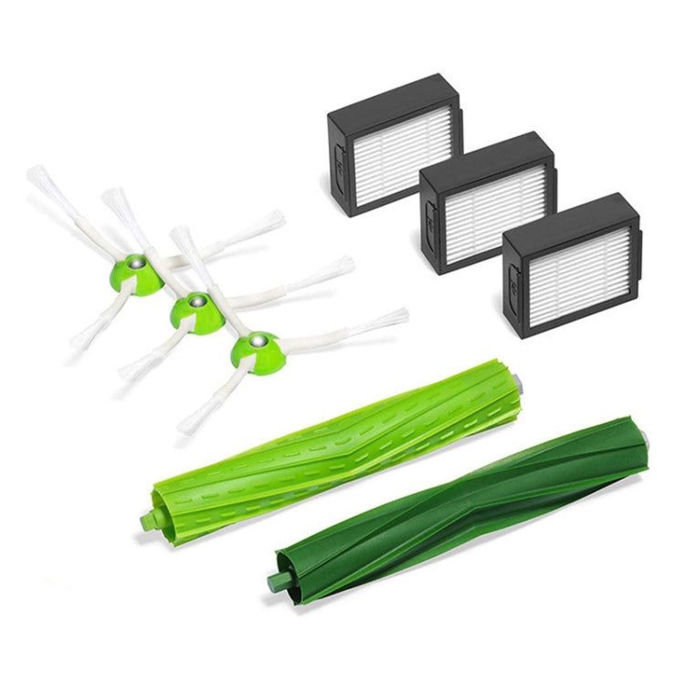 Sweeper Accessories Side Brush Filter Main Brush Set for iRobot Roomba i7 / E5 / E6, Side Brush Filter Main Brush Set Side Brush Filter Main Brush Set