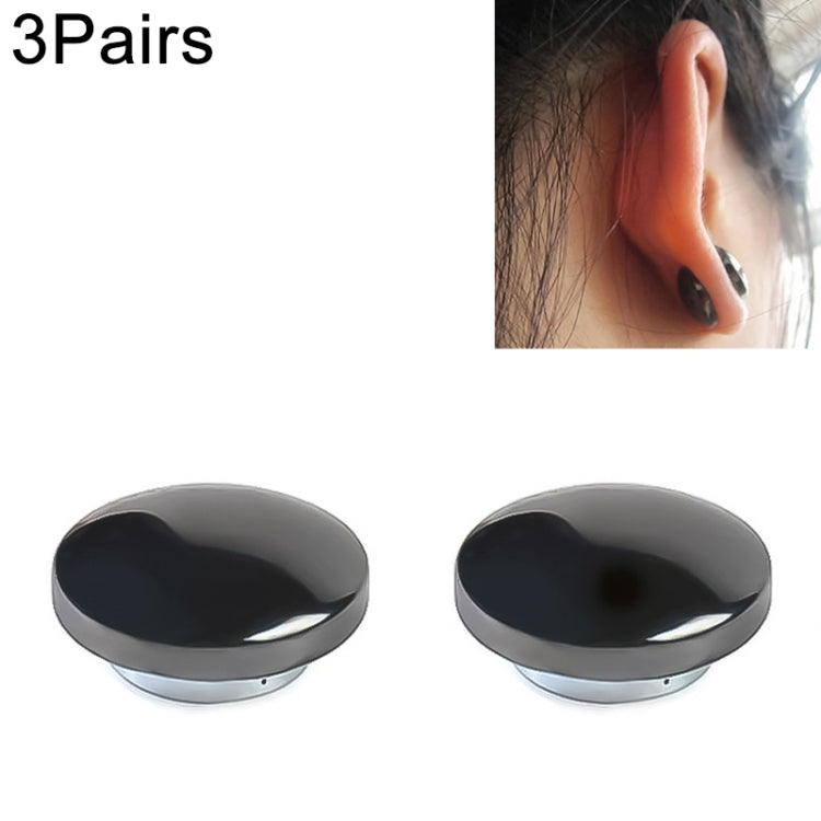 3 Pairs Acupoint Massage Health Care Magnetic Therapy Earrings Default Title