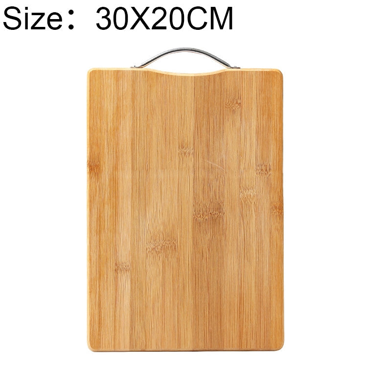 Kitchen Rectangular Bamboo Chopping Block Thickening Cutting Board, Size: 30cm x 20cm, Size: 30cm x 20cm Size: 30cm x 20cm
